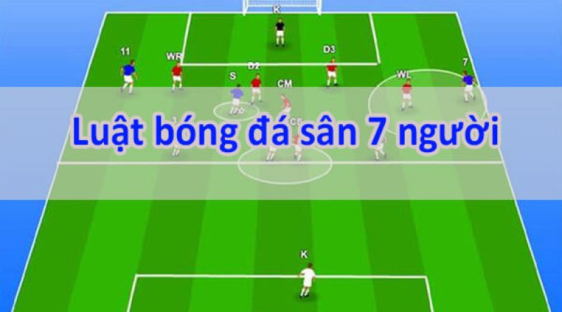 Quy định luật bóng đá 7 người mới nhất cần nắm