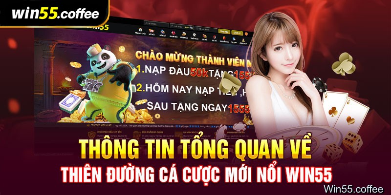 Win55 -  Đơn vị tổ chức đa dạng các thể loại game cá độ