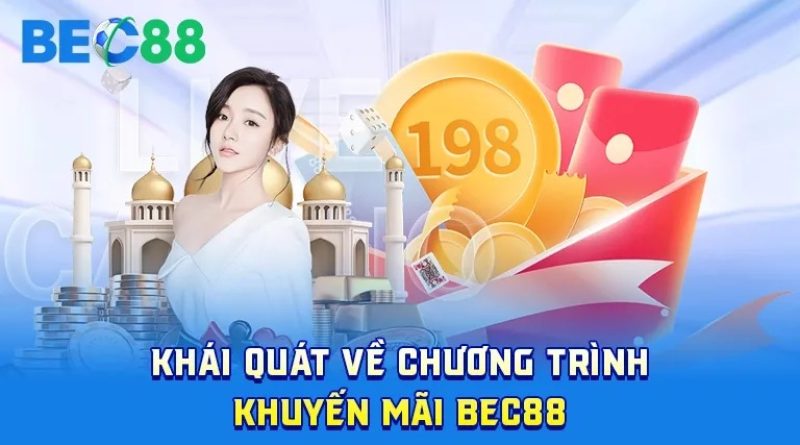 Khuyến mãi BEC88 hấp dẫn nhất dành cho hội viên năm 2025